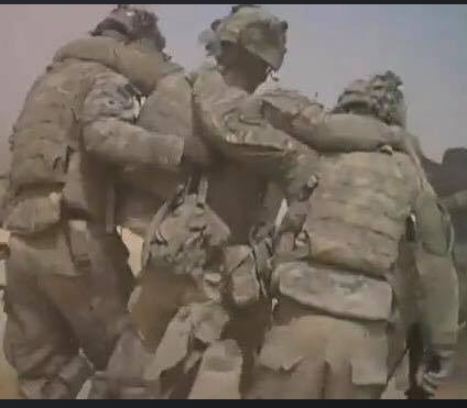 Combat engineers in the field